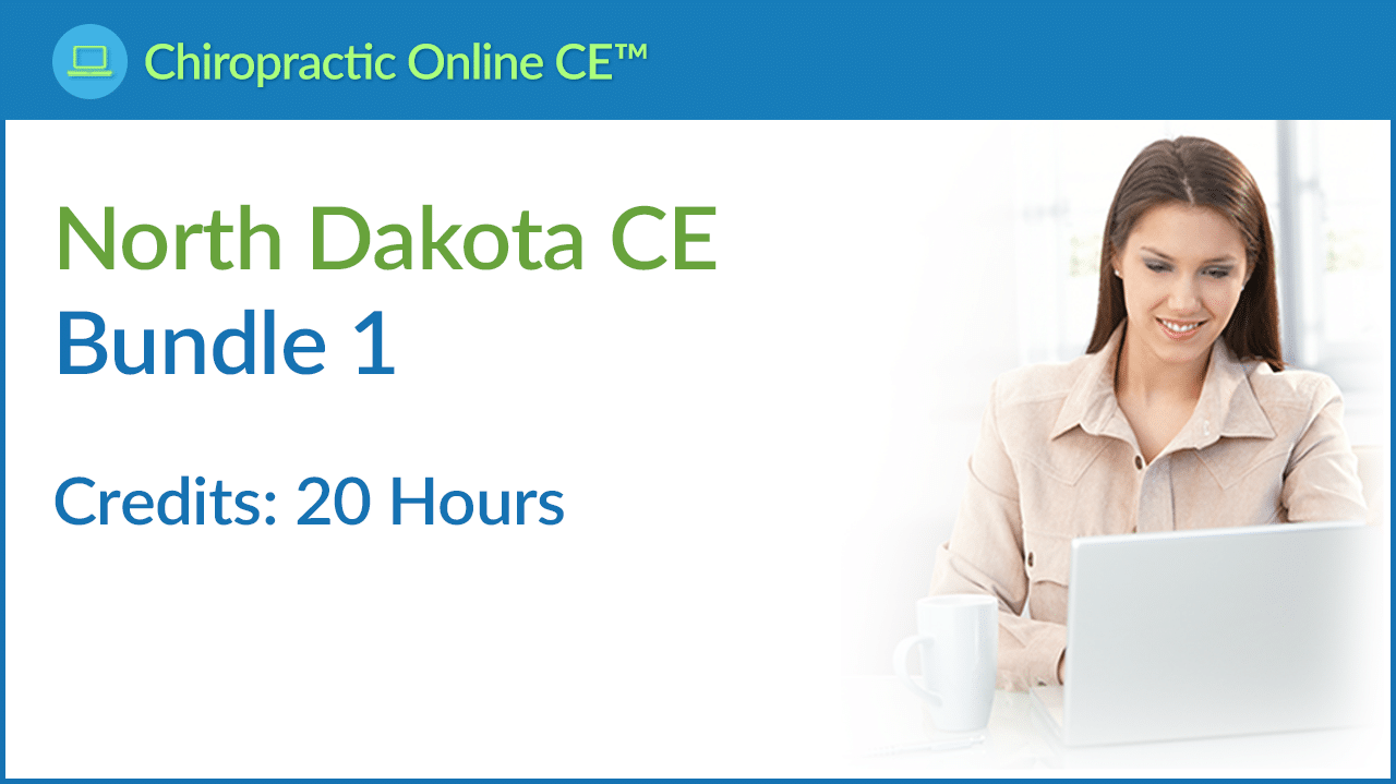 North Dakota Online Chiropractic Continuing Education